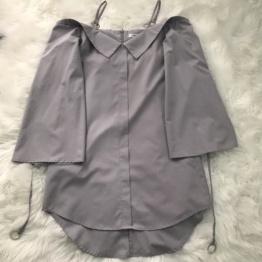 Off Shoulder O-Ring Dress